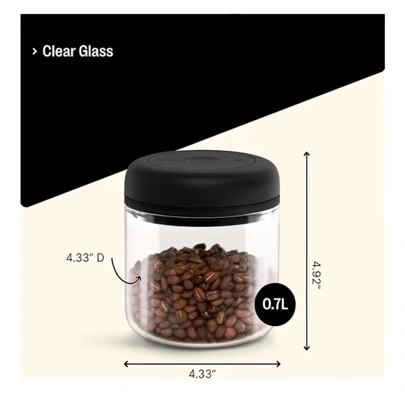 Fellow Atmos Vacuum Coffee Canister & Food Storage Container 049 - Picture 3 of 6
